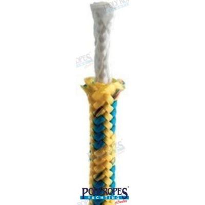 Cabos para driza POL2246912060 - RACING- 2002 6MM. AMARILLO/AZUL (100 M