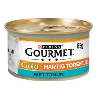 Gold hartig torentje met tonijn 85g kattenvoer Gourmet - Gourmet - thumbnail