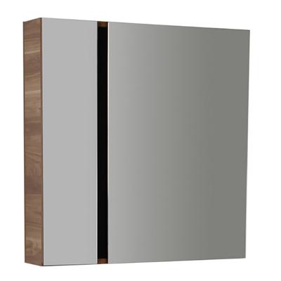 Spiegelkast Boss & Wessing Verti 78x80 cm Walnoot Boss & Wessing Spiegelkast Boss & Wessing Verti 78x80 cm Walnoot Boss & Wessing