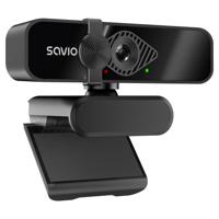 Savio CAK-06 webcam 3840 x 2160 Pixels USB Zwart - thumbnail