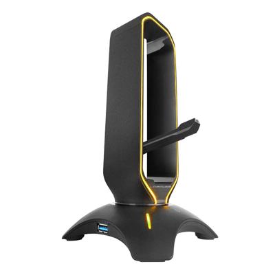 LC-Power LC-HUB-HEAD-BUNGEE hoofdtelefoon accessoire Hoofdtelefoonhouder
