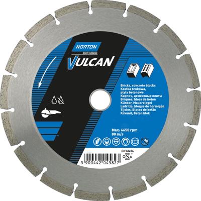 NORTON trennscheibe "vulcan universal " diamond disk vulcan universal 125x7x2x22.23 NORTON trennscheibe "vulcan universal " diamond disk vulcan universal 125x7x2x22.23