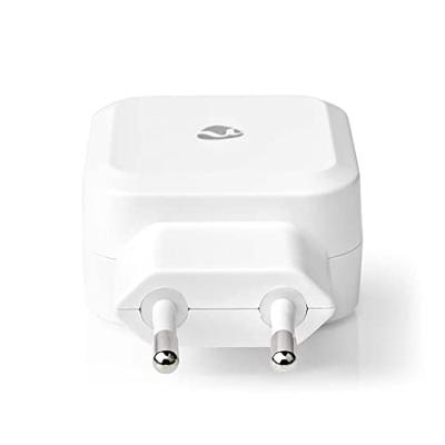 Nedis Oplader | Snellaad functie | 2x 2.4 A | 1 stuks - WCHAU484AWT WCHAU484AWT