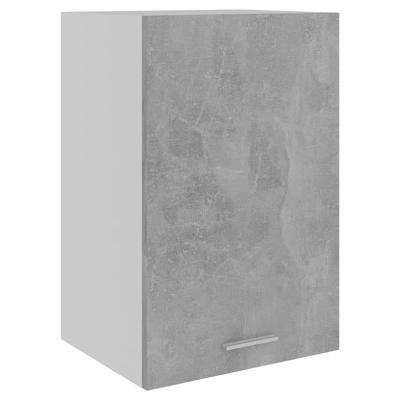 VidaXL Bovenkast lyon 39,5x31x60 cm bewerkt hout betongrijs VidaXL Bovenkast lyon 39,5x31x60 cm bewerkt hout betongrijs
