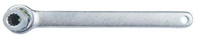 KS Tools 160.0726 Remontluchtingssleutel, extra kort, 7 mm, groen
