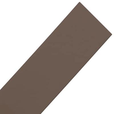 Tuinrand 10 m 10 cm polyetheen bruin