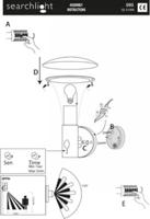 Searchlight RVS buitenlampStrand met sensor - 95 - thumbnail
