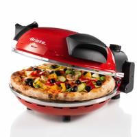 Ariete Pizzaoven Da Gennaro 1200 W Rood en zwart - thumbnail