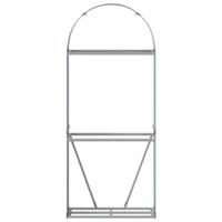 VidaXL Haardhoutopslag 80x45x190 cm gegalvaniseerd staal groen - thumbnail