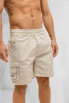 Croyez Parachute Ripstop Korte Broek Heren Beige - Maat S - Kleur: Beige | Soccerfanshop