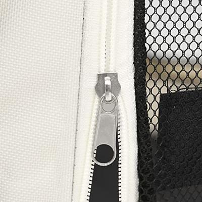 VidaXL Hondenren inklapbaar met draagtas 125x125x61 cm blauw