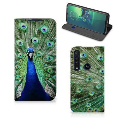 Motorola G8 Plus | Hoesje maken | Pauw