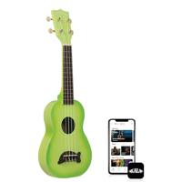 Kala Makala Dolphin Green Apple Burst sopraan ukelele - thumbnail
