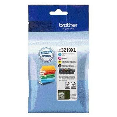 Inktcartridge Brother LC-3219XL zwart + 3 kleuren | 4 stuks