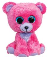 Lumo Stars knuffel - beer raspberry, 24cm - thumbnail