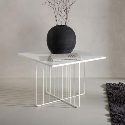 Nohr Salontafel 'Ashlynn' 60 x 60cm, kleur Wit Nohr Salontafel 'Ashlynn' 60 x 60cm, kleur Wit