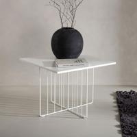Nohr Salontafel 'Ashlynn' 60 x 60cm, kleur Wit - thumbnail