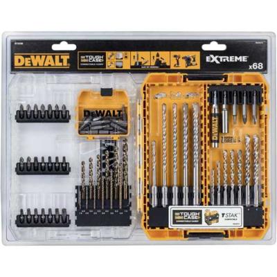 DEWALT DT70760-QZ EXTREME Boor- en bitset, 68-delig