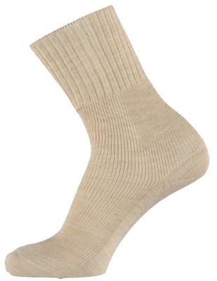 Wollen sokken zonder elastiek - Diabetes & medische sokken - Anti knel boord - HRS3109 - Beige - HRS3109 - HRS3109 - HRS3109 - HRS3109 - - -