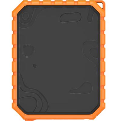 Xtorm Xtreme Powerbank Rugged 20W - 10.000mAh waterdicht met zaklamp Powerbank Oranje - thumbnail