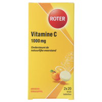 Roter Bruistabletten abr. sin. vit C duopack 40 Bruistabletten - thumbnail