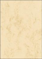 Sigel DP181 Motiefpapier Marmor DIN A4 90 g/m² Beige 25 vellen - thumbnail