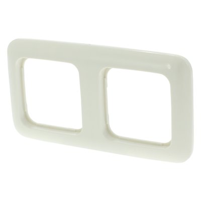 Busch-Jaeger BJ Reflex Afdekraam | 2-voudig | Polarwit - 66.001.22