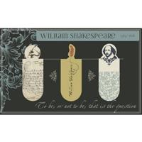 Moses magnetische boekenleggers Shakespeare 6 cm 3 stuks - thumbnail