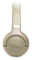 JBL Tune 680 NC draadloze on-ear koptelefoon- met Adaptive Noise Cancelling, Bluetooth, lichtgewicht ontwerp, 76 uur batterijduur, Google Fast Pair, en Microsoft Swift Pair, beige - thumbnail