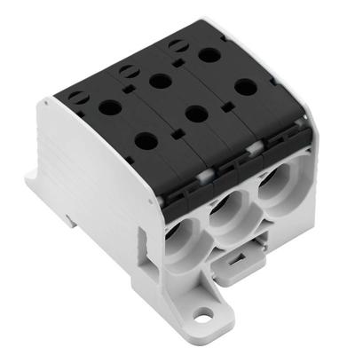 Weidmüller 2874570000 Verdeelblok Schroeven Lichtgrijs, Zwart 1 stuk(s)