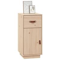 Dressoir 34x40x75 cm massief grenenhout - thumbnail