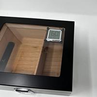 TFA Dostmann Humidore 30.5056.54 Thermo- en hygrometer Zilver - thumbnail