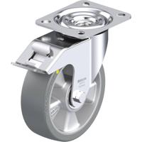 Blickle L-ALTH 125K-FI-AS Zwenkwiel met rem Wieldiameter: 125 mm Draagvermogen (max.): 250 kg 1 stuk(s) - thumbnail