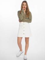 Noisy May / Rok nmSunny Noos Short Denim in wit - thumbnail