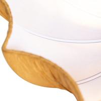 QAZQA Design plafondlamp goud zijden 52 cm 3-lichts - Plu - thumbnail