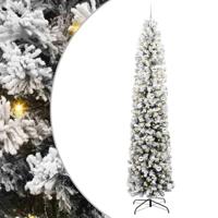 VidaXL Kunstkerstboom groen 240 cm pvc en staal en kunststof - thumbnail