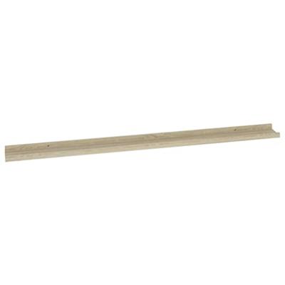 VidaXL Wandschappen 4 st 115x9x3 cm sonoma eikenkleurig