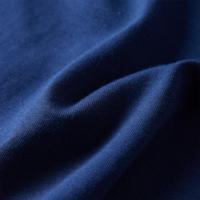 Kindershirt met lange mouwen dierenprint 128 marineblauw - thumbnail