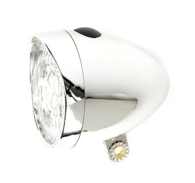 IKZI Koplamp light retro chroom 11 lux