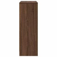 Dressoir met lades en deuren 73x31x90 cm bruin eiken - thumbnail