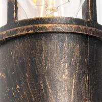 QAZQA Buiten wandlamp antiek goud IP54 met bewegingssensor - Kiki - thumbnail