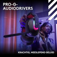 Draadloze gamingheadset - Logitech G - Astro A20 X - Lightspeed - Zwart - thumbnail