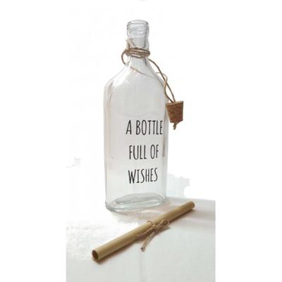 Cadeaufles A bottle full of wishes