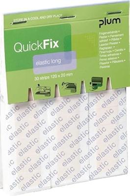 Plum QuickFix navulling voor pleisterautomaat, 30 elastische pleisters, ft 120 x 20 mm