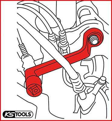 KS Tools 700.2375 1/2 valinstelsleutel, 21 mm