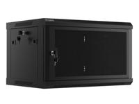 Lanberg WF01-6406-23B rack 6U Wandrek Zwart - thumbnail
