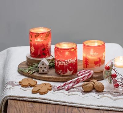 Bolsius geurglas merry moments 82/68