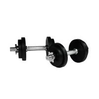 Dumbellset 20 kg Rubber - thumbnail
