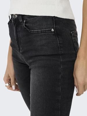 Only Onlblush Mid Sk Dnm Rea1099 Noos 15225846 Skinny Fit Black Denim Rea1099