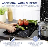 Wenko 2 fornuisafdekplaten (Terrazzo) - thumbnail